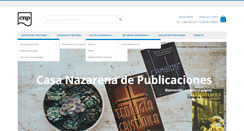 Desktop Screenshot of casanazarena.com